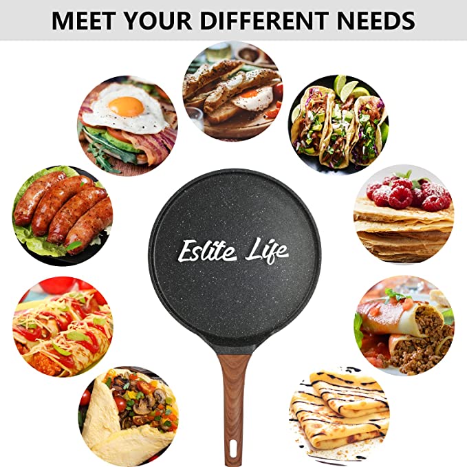 ESLITE LIFE Frying Pan Set Nonstick Skillet Set