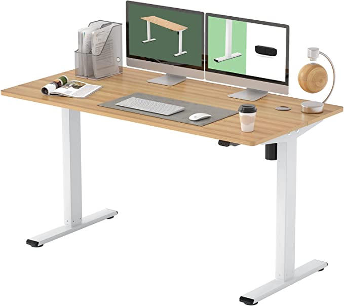 55 Electric Standing Desk Computer Desk Adjustable Home Office