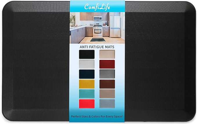 ComfiLife Anti Fatigue Floor Mat – 3/4 Inch Thick Perfect