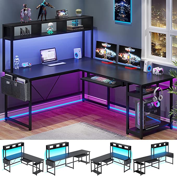 Buy L-Shaped Gaming Desk Online At Best Price