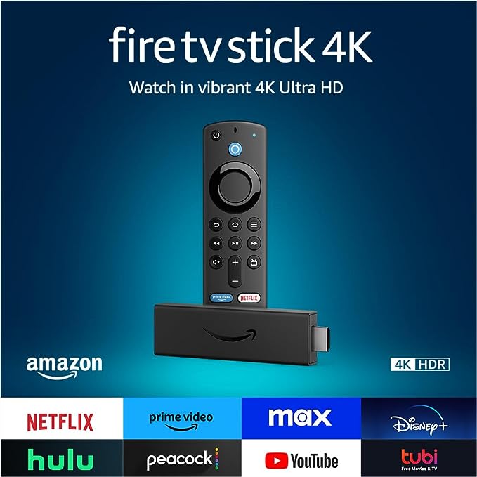 Fire TV Stick 4K Max (2021), Ultra HD Streaming Device with