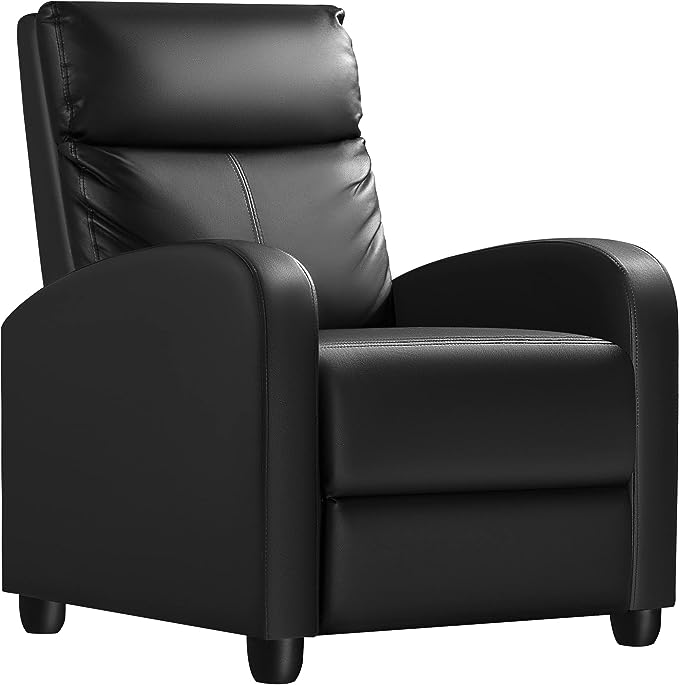 JUMMICO Recliner Chair Adjustable Home Theater Single Fabric