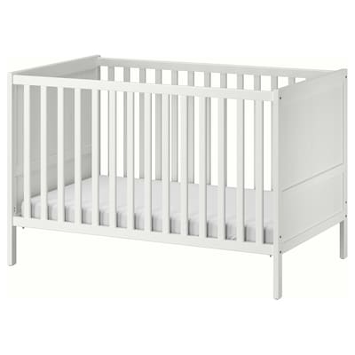 SUNDVIK Crib, white, 27 1/2x52 - IKEA