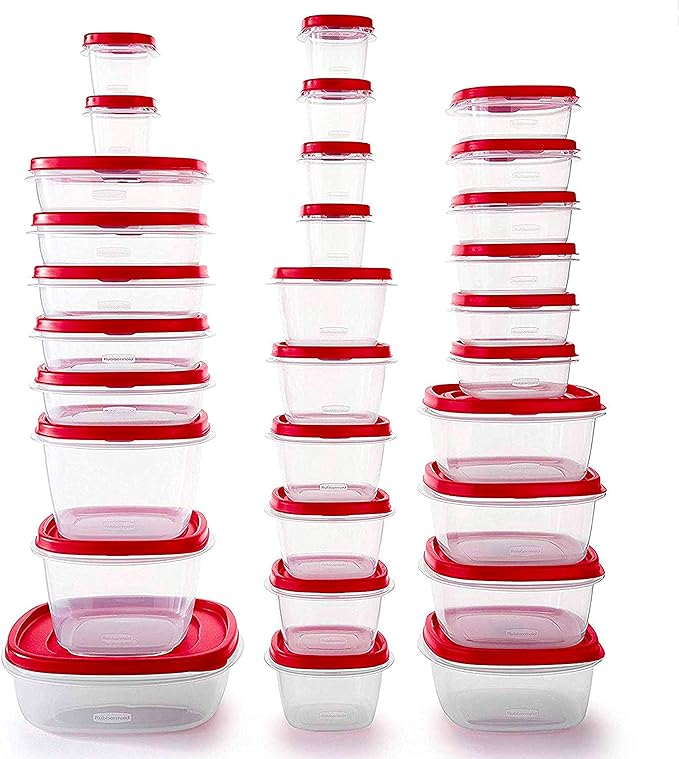 Rubbermaid Vented Lid Food Storage Containers