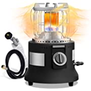 SEEYANG Propane Heater, 2-in-1 Camping Portable LP Gas Heater&