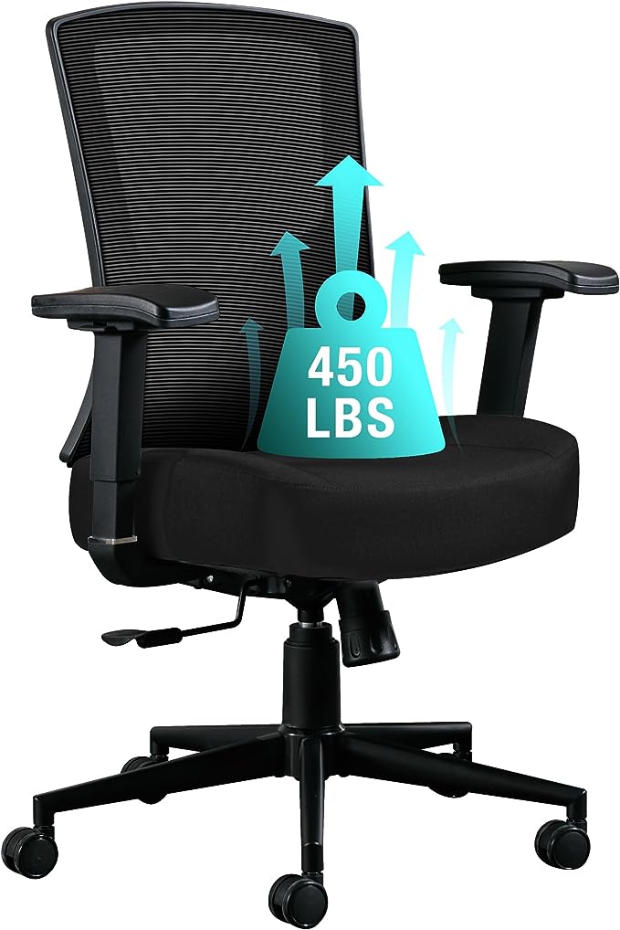  Blue Whale Big and Tall Gaming Chair for Adults 450lbs