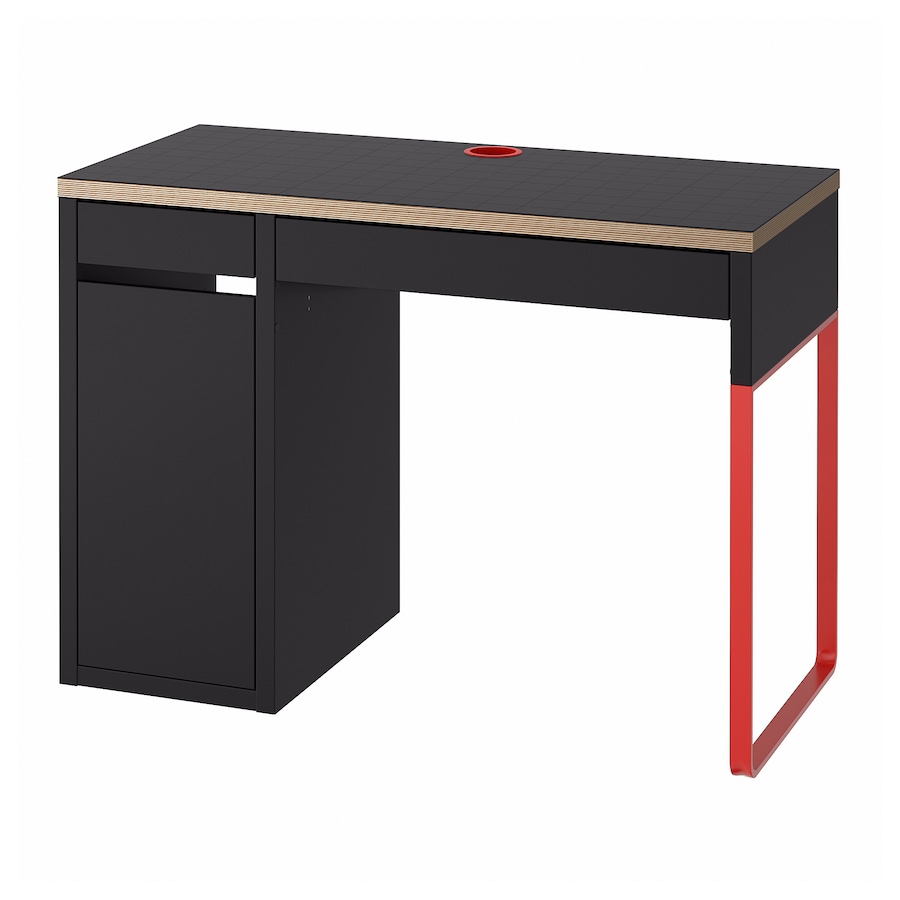 MICKE Desk, white, 413/8x195/8 - IKEA